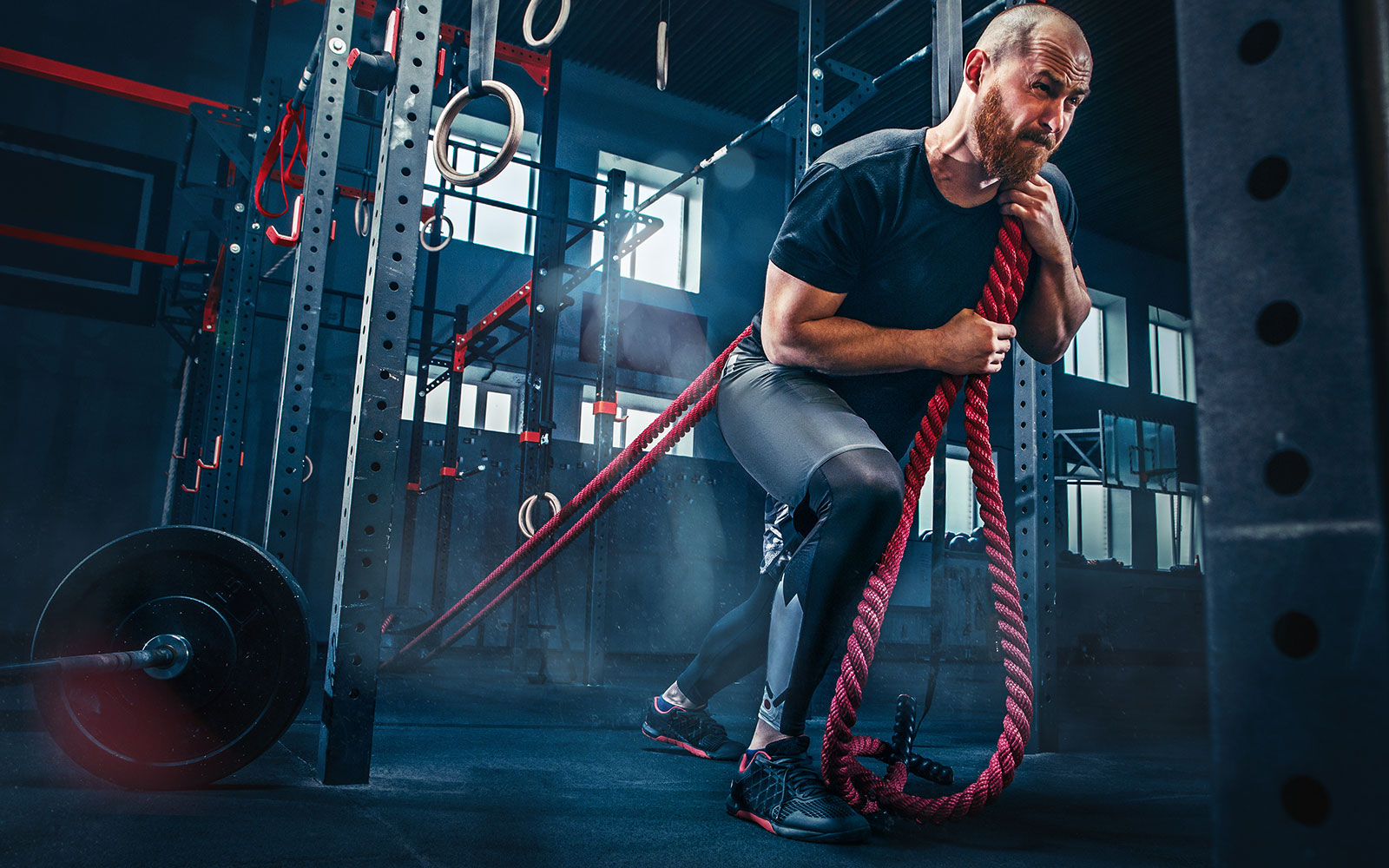 Battle rope training